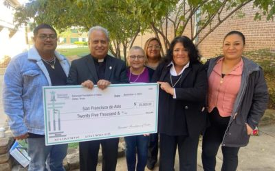 $25,000 Trustees Award to San Francisco de Asis Inglesia